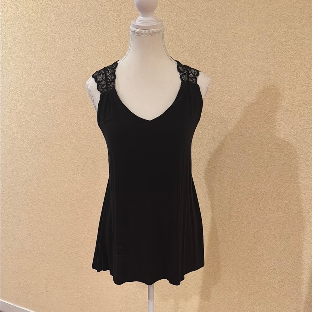 Elegant Black Sleeveless Top
